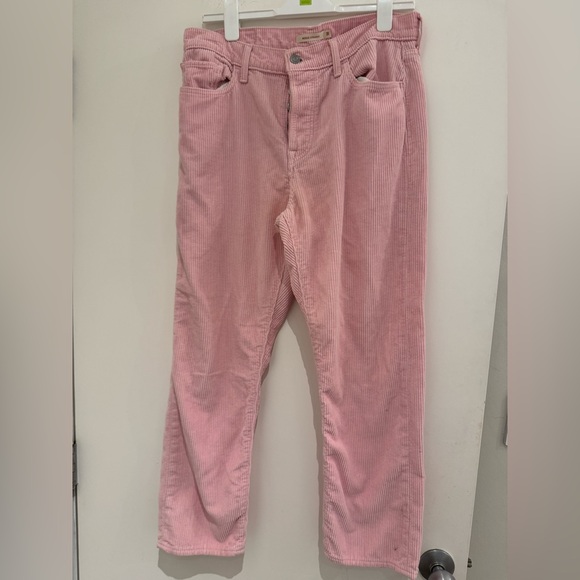 Levi’s Pink Corduroy Pants. Size 31. Button fly. Classic. Straight leg - Picture 1 of 6